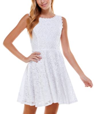 macys white dress